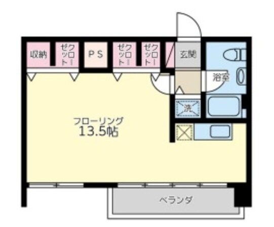江ノ島シーサイドマンションの物件間取画像